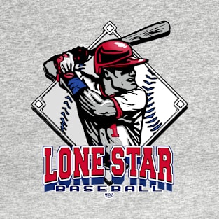 Lone Star Forever Diamond Baseball T-Shirt